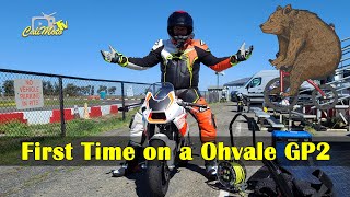 First Time Riding an Ohvale GP2 [upl. by Tattan]