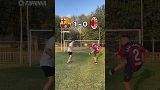 Predicción FC Barcelona vs Milan [upl. by Dolhenty51]