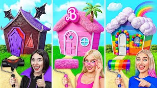 Eine Farbige Haus Challenge  Vampir vs Barbie vs Einhorn von Multi DO Smile [upl. by Sauveur116]