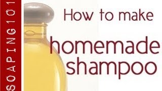 How to Make Homemade Shampoo  Soaping101 [upl. by Enela]