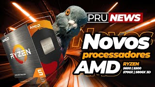 AMD chegando com 6 Novos PROCESSADORES quotBARATINHOSquot de 99 até 449 [upl. by Terti]