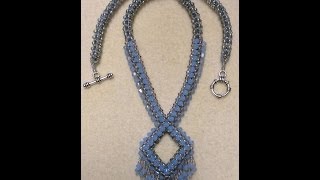 Diamond Rope Necklace Tutorial Part One [upl. by Brott]