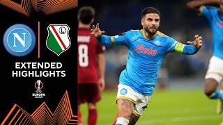 Napoli vs Legia Warsaw Extended Highlights  Group Stage MD3  CBS Sports Golazo [upl. by Talbert]