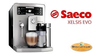 Saeco Xelsis Evo Espresso Machine Overview [upl. by Avat]