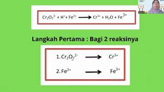 PENYETARAAN REAKSI REDOKS [upl. by Oruasi]