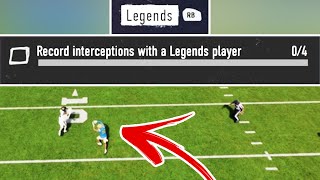 HOW TO GET FOUR INTERCEPTIONS IN CUT 25 TO COMPLETE LEGEND OBJECTIVE LIST  CUT 25 ULTIMATE TEAM [upl. by Anasus]