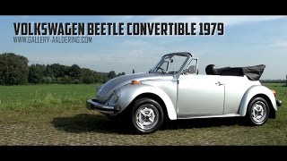 VOLKSWAGEN BEETLE CONVERTIBLE  1979  GALLERY AALDERING TV [upl. by Goines]