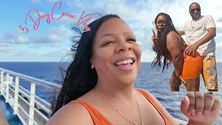 5 Day Carnival Freedom Cruise 🚢 1st time Nassau Bahamas Grand Turk  Princess Cays [upl. by Naujled]