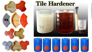 Silicon Chemical Hardener For paver block interlocking tilescemented tileshigh quality chemical [upl. by Toma212]