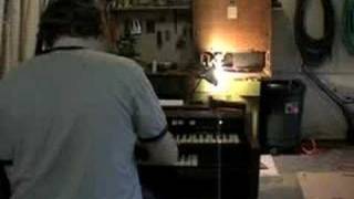 Trying out a Hammond L100 with Leslie 125 [upl. by Asilad844]