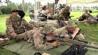 INFANTRY SNIPER TRAINING with SSgt McCook M110 SASS [upl. by Abita457]