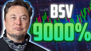 BSV A 9000 IS FINALLY HERE  BITCOIN SV MOST REALISTIC PRICE PREDICTIONS [upl. by Ocsirf]