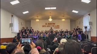 Jehová es mi Pastor Coro IEP Arauco de visita en IEP Cerro Alto Chile [upl. by Enyaw939]