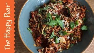 Spaghetti Bolognese  5 minute dinner  Vegan [upl. by Arvid]