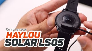 HAYLOU SOLAR LS05 Como carregar [upl. by Amorette]