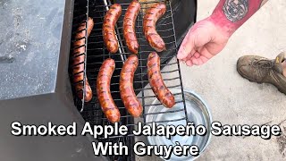 Smoked Apple Jalapeño Sausage with Gruyère  Celebrate Sausage S05E17 [upl. by Huesman]