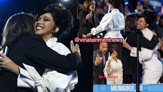 Relatable Cardi B Full Powerful Speech At Vice President Kamala Harris Rally In Milwaukee Wisconsin [upl. by Ydassac]