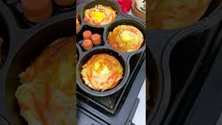 Fourhole omelette pan fyp home homefinds kitchen goodthing [upl. by Hebbe]