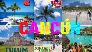 CANCUN  MEXICO 4K TOP ATTRACTIONS [upl. by Orlene]