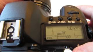 Canon 5D MkII  Using Aperture Shutter Speed and Manual Modes [upl. by Queenie]