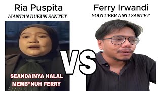 Asal Usul Drama Ferry Irwandi Dan Ria Puspita Mantan Dukun Santet [upl. by Atipul]