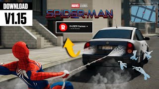 SPIDERMAN RUSER GAMES V115 DOWNLOAD  GAMEPLAY [upl. by Halueb369]