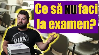 Ce să NU faci la SIMULAREA EN ȘI NICI LA EXAMEN ❌❌❌ [upl. by Rhoades]