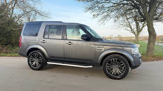 LAND ROVER DISCOVERY 4 HSE 7 SEATER SUV 2015 30 SDV6  AUTOMATIC HUGE SPEC NO VAT [upl. by Bannister885]