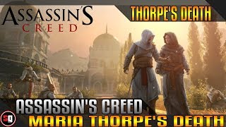 Assassins Creed Revelations  Maria Thorpes Death [upl. by Winton977]