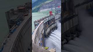 Baihetan Hydropower Station The Worlds Most Powerful Hydroelectric Marvel shortsfeed shortsviral [upl. by Santos]