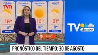 Pronóstico del tiempo Viernes 30 de agosto 2024  TV Tiempo [upl. by Kylah]