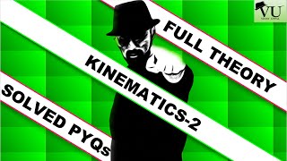 Kinematics2 OneShot JEE Main 2025 Theory and PYQs [upl. by Newel595]