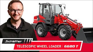 Schäffer Telescopic Wheel Loader 6680 T – Walkaround EN [upl. by Noslrac]