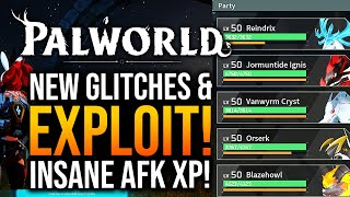 Palworld  5 GLITCHES AFK XP amp Merchant Glitch [upl. by Ardied]