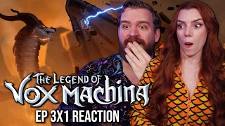 It Has BEGIN  The Legend Of Vox Machina Ep 3x1 Reaction amp Review [upl. by Ardnasirhc]