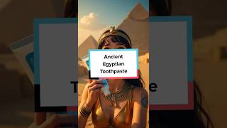 Ancient Egyptian Toothpaste facts history shorts [upl. by Auqinehs]