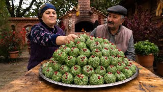 Traditional Georgian Spinach Pkhali Easy amp Healthy [upl. by Neelloc]