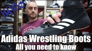 Adidas Wrestling Boots Havoc Review  All you need to know  Enso Martial Arts Shop [upl. by Tdnaltroc]