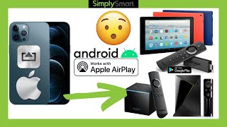 AirPlay Apple IOS Devices to Android Device  AirReceiver App 2021 [upl. by Derrek]