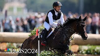 Jung Collett and Burton WOW in individual eventing after Day 2  Paris Olympics  NBC Sports [upl. by Kurtzman]