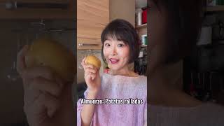 Reto de solo comer Patata por un día🤣 parati reto dieta perderpeso humor fyp parati [upl. by Adnilemre]