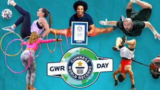 BEST GUINNESS WORLD RECORDS DAY EVER  Guinness World Records [upl. by Eiznik]