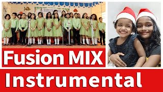 Fusion MIX  Instrumental amp Vocal  Christmas New year celebration 2024  Chinnukutty Vlogs [upl. by Acila]