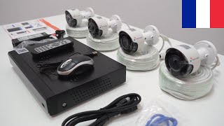 Kit de Vidéosurveillance IP Nivian  Contenu et Installation Rapide [upl. by Newby]