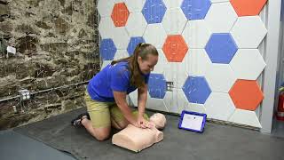 Cardiac Arrest Management  AED Skill Station for National Registry EMT NREMT Psychomotor Test [upl. by Ennahteb]