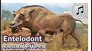 Aggressive Entelodont sound effects Entelodont growls sounds [upl. by Brandais724]