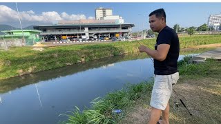 MENCUBA NASIB MANCING SUNGAI DEPAN TERMINAL KLUANG  HEALING ITU PASTI  PEMINAT SETIA DATANG [upl. by Franzen]