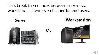 Understanding a server vs workstation [upl. by Elgar796]