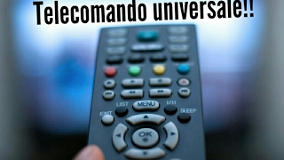 SURE telecomando universale tv proiettore climatizzatore ecc [upl. by Giulietta]