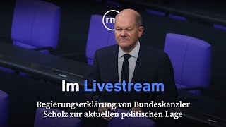 Regierungserklärung von Bundeskanzler Scholz zur aktuellen politischen Lage [upl. by Genet955]